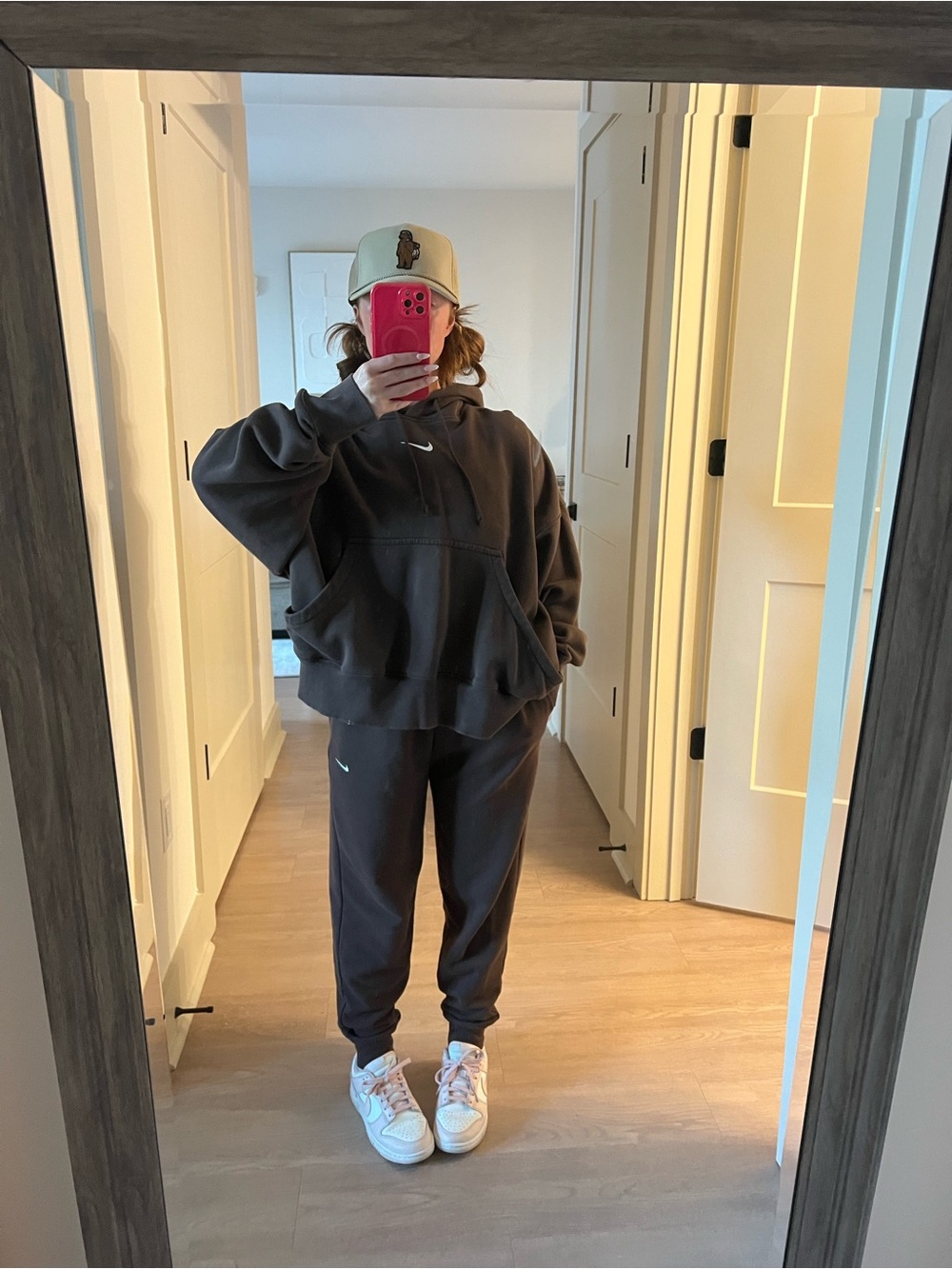 Nike Broen Oversized Hoodie & Sweatpants Matching Set